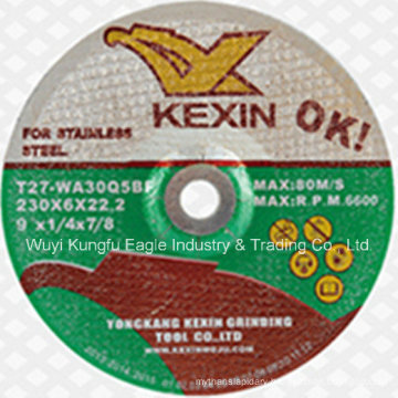 Flat Shape Stainless Steel Grinding Disc with Cheap Price